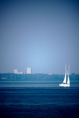 Segelboot am Timmendorfer Strand