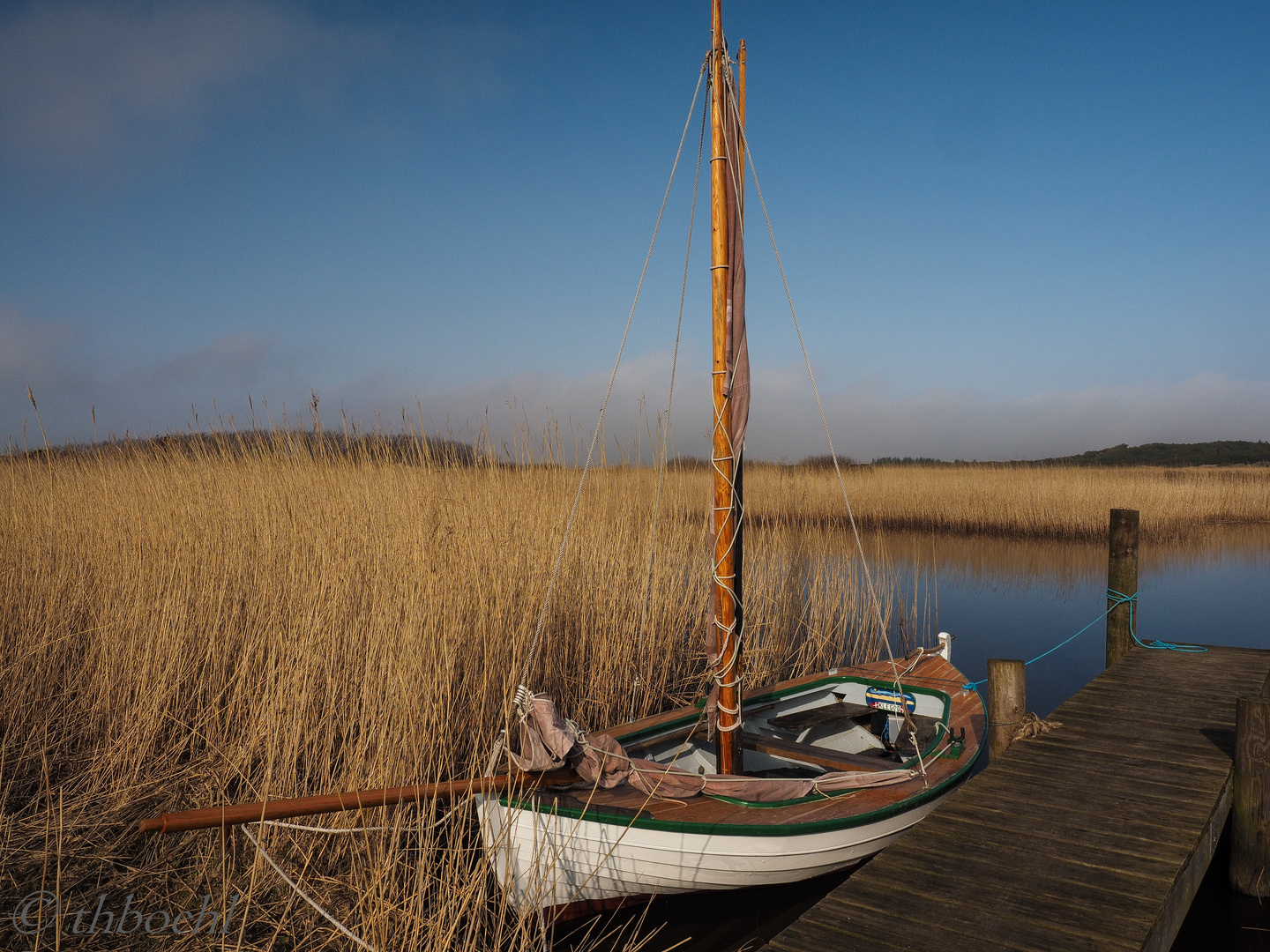 Segelboot auf dem Ringkobingfjord