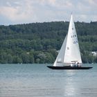 Segelboot auf dem Starnbergersee