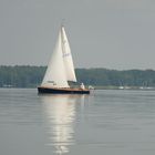 Segelboot auf dem Steinhuder Meer