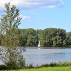 Segelboot auf dem Vörder See