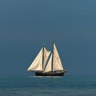 Segelboot auf der Ostsee