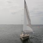 Segelboot auf der Ostsee