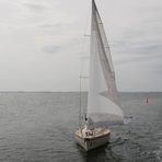 Segelboot auf der Ostsee