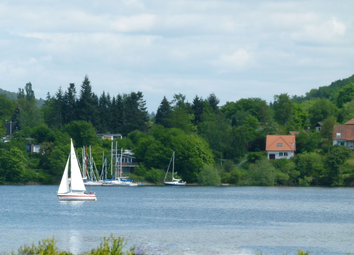 Segelboot Edersee