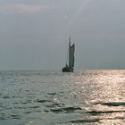 Segelboot im Abendlicht/Ameland