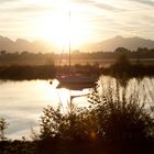 Segelboot in der Sonne