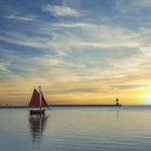 Segelboot in Travemünde