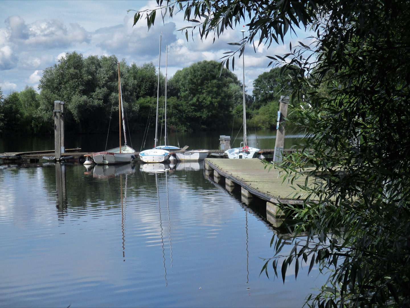 Segelboot-Schlummerplatz