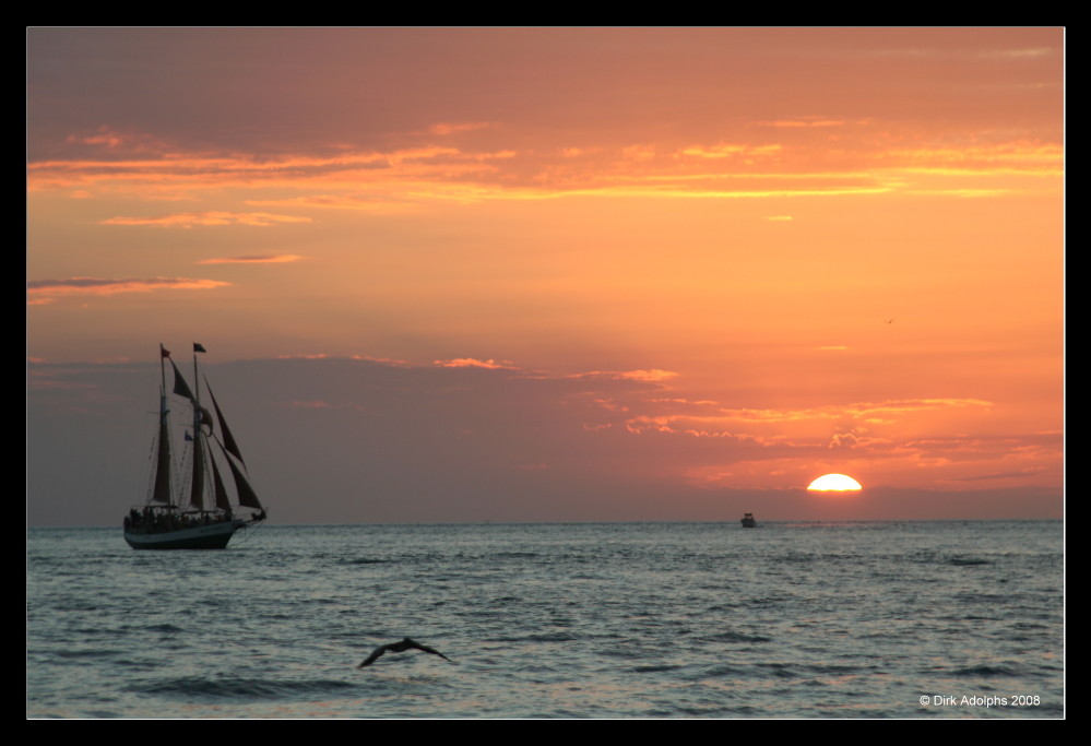 Segelboot vor Key West