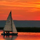 Segelboot Wasser Sonnenuntergang 