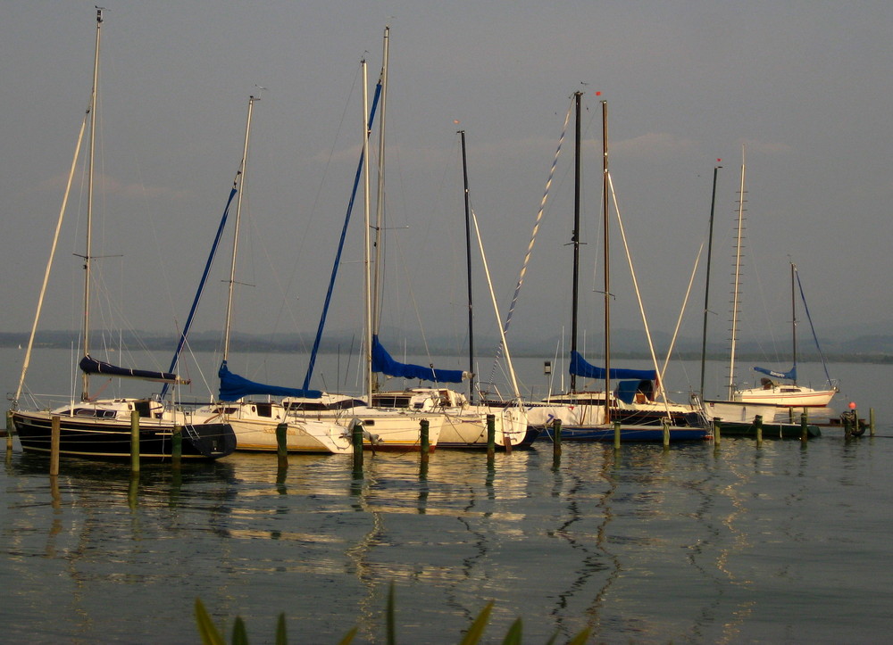 Segelboote am Chiemsee