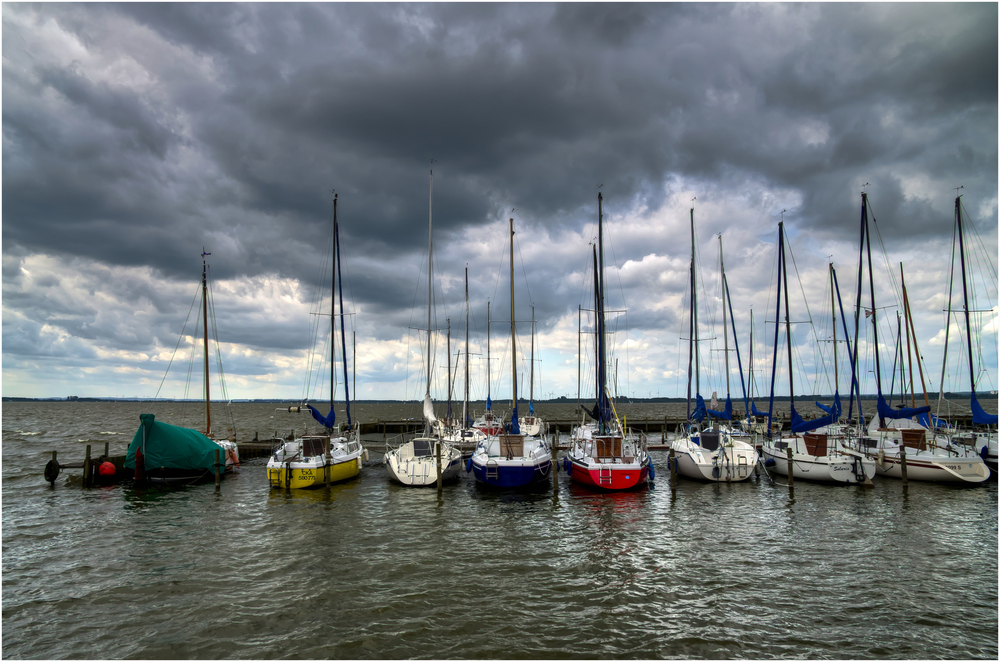 Segelboote am Dümmer