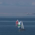 Segelboote auf der Ostsee