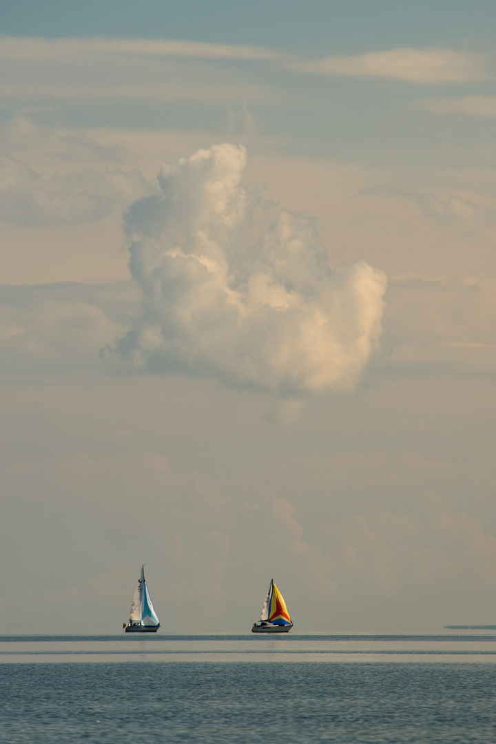 Segelboote im September