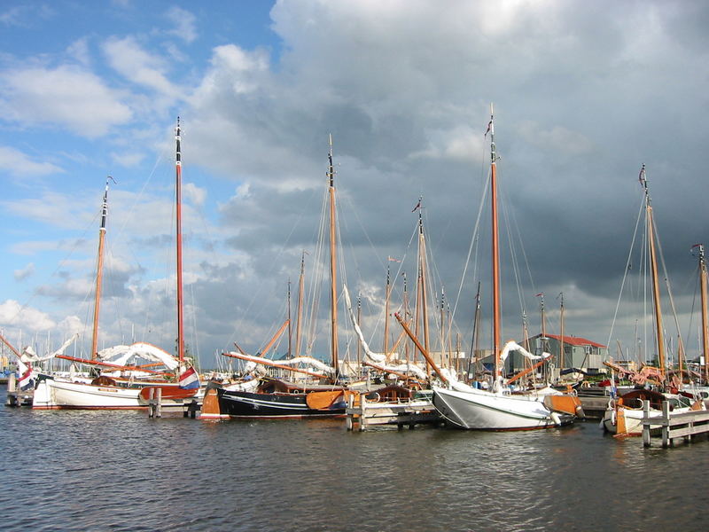 Segelboote in Holland