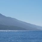 Segelboote vor Sao Jorge (Velas)