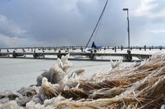 Segelerhafen Eiskalter Nordostwind 