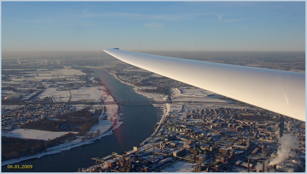 Segelfliegen im Winter