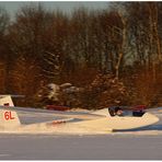 Segelfliegen im Winter