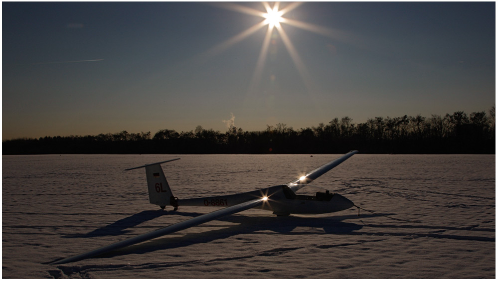 Segelflug im Winter