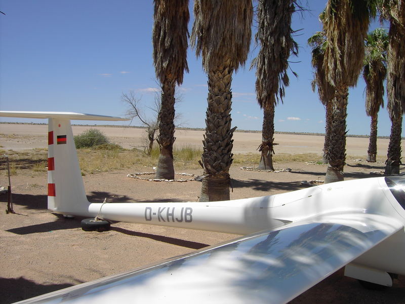 Segelflug in Pokweni/Namibia