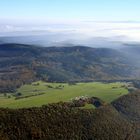 Segelflugplatz Ithwiesen mit dem Brocken im Hintergrund