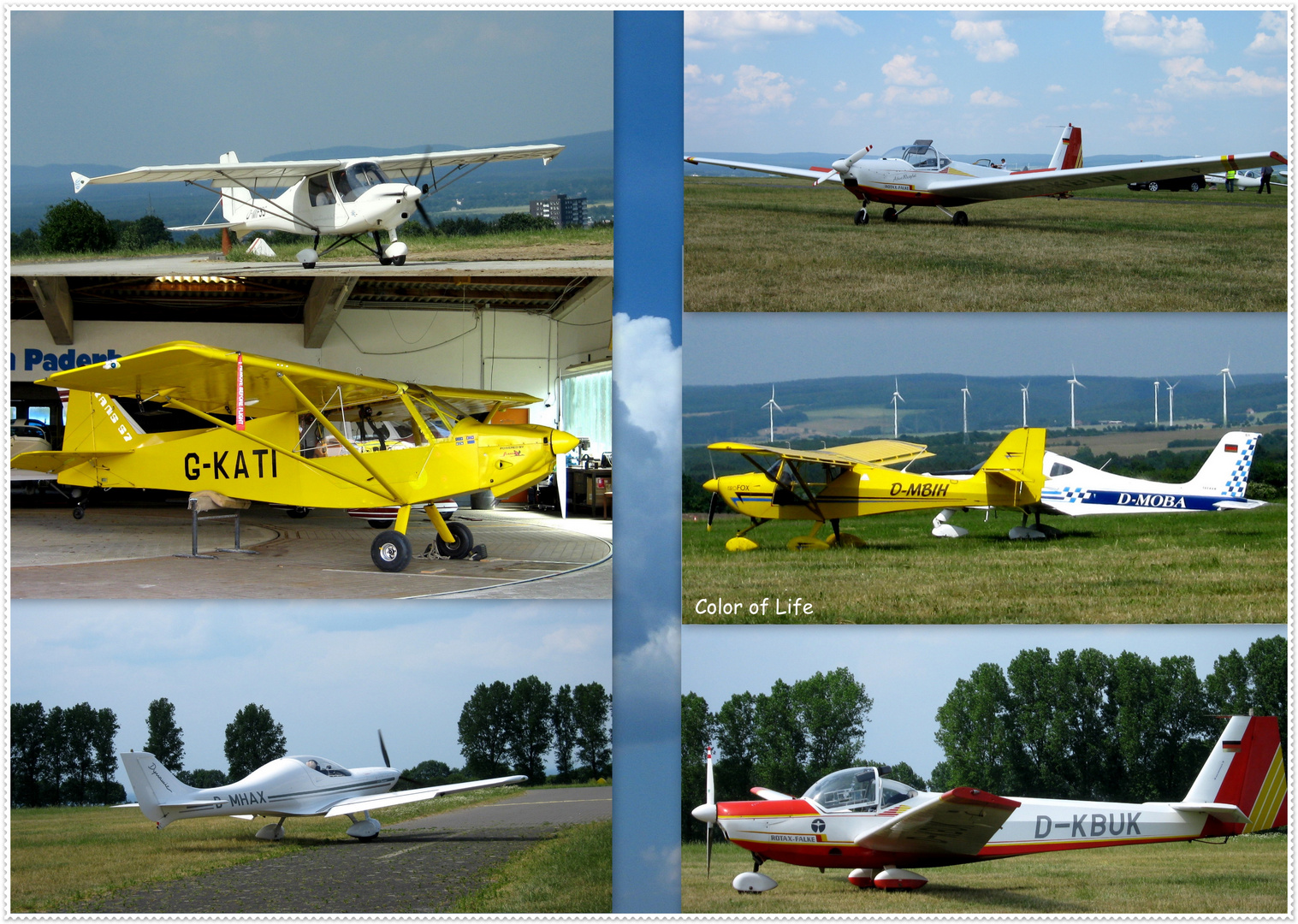 Segelflugzeuge .... auf in die Wolken...