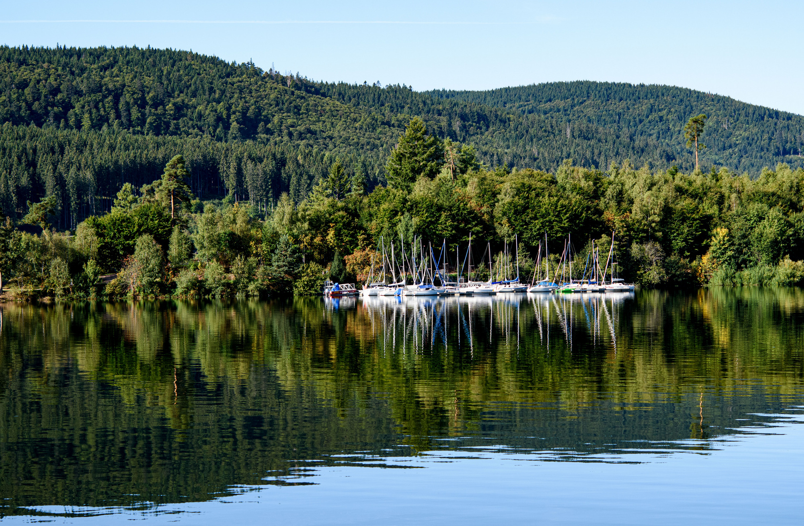 Segelhafen am Schluchsee