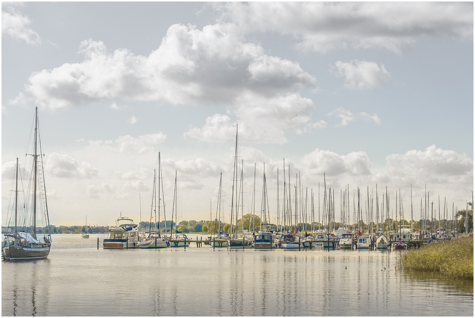 Segelhafen in Kappeln, Schleswig