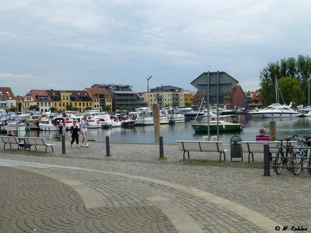 Segelhafen in Waren