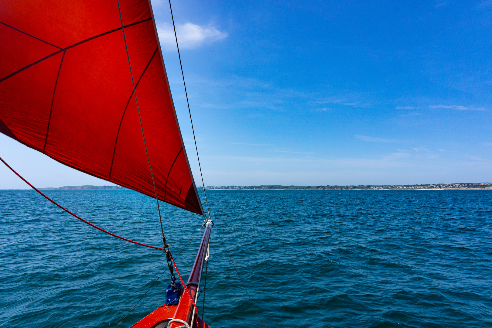 Segeln auf dem Atlantik 