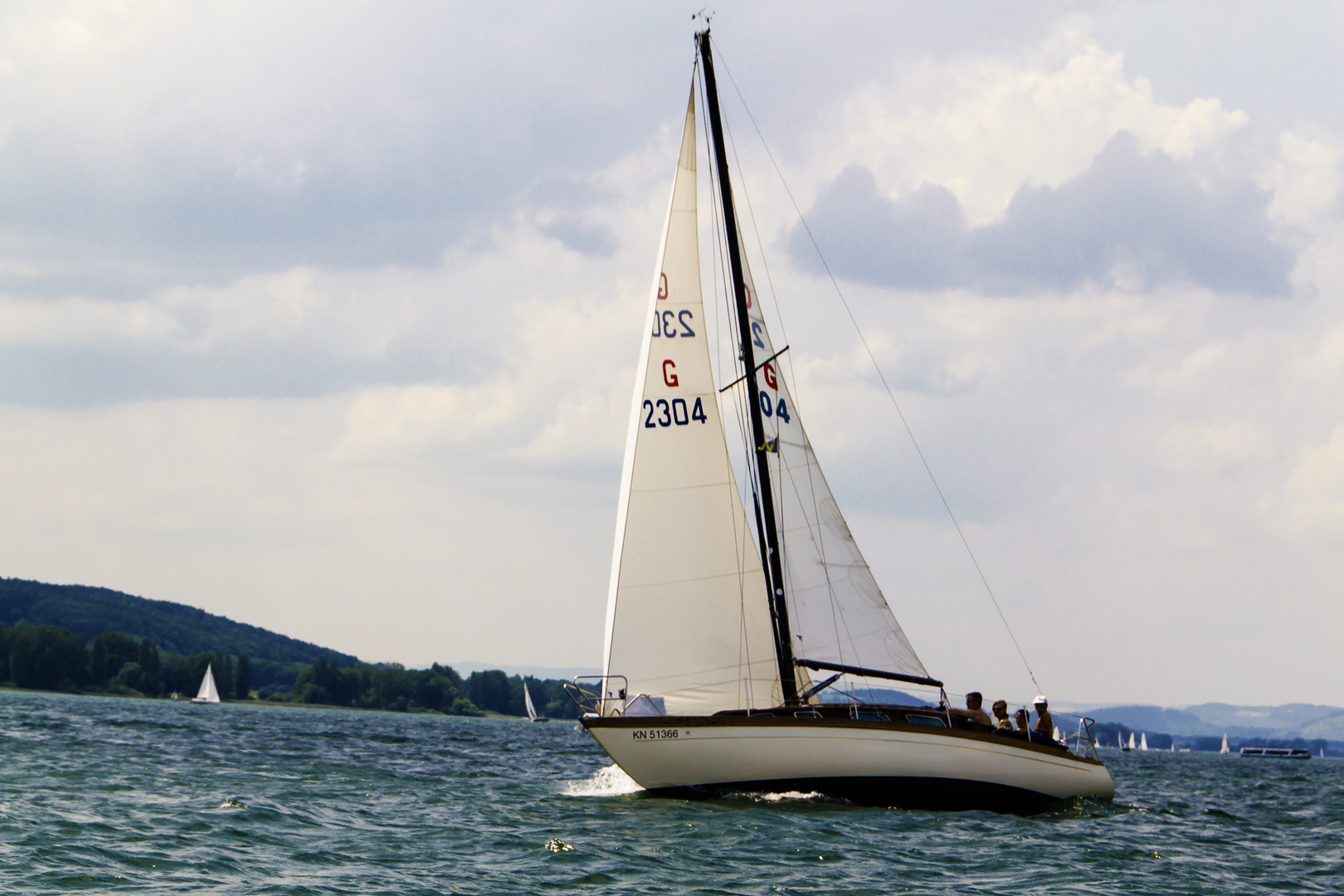 Segeln auf dem Bodensee