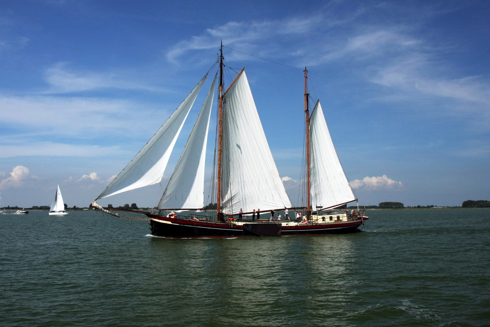 Segeln auf dem Ijsselmeer