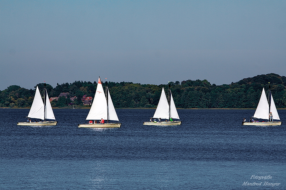 Segeln auf dem Ratzeburger See (1)