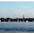 SEGELN AUF DER ALSTER