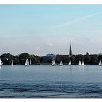 SEGELN AUF DER ALSTER