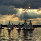 segeln auf der Alster