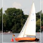 Segeln auf der Aussenalster