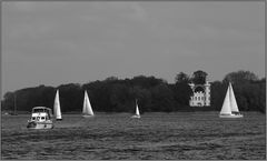 Segeln auf der Havel.