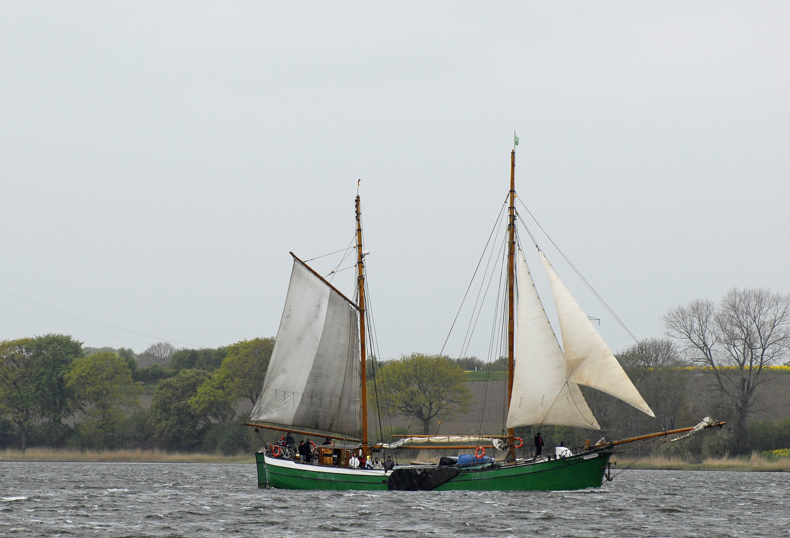 Segeln auf der Schlei