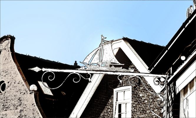 . . .  Segeln gegen den Wind  . . . 