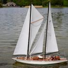 Segeln im Britzer Garten in Berlin