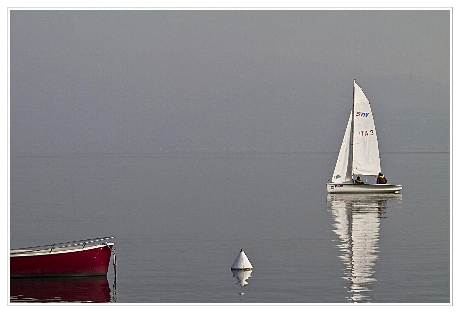 segeln im Herbst