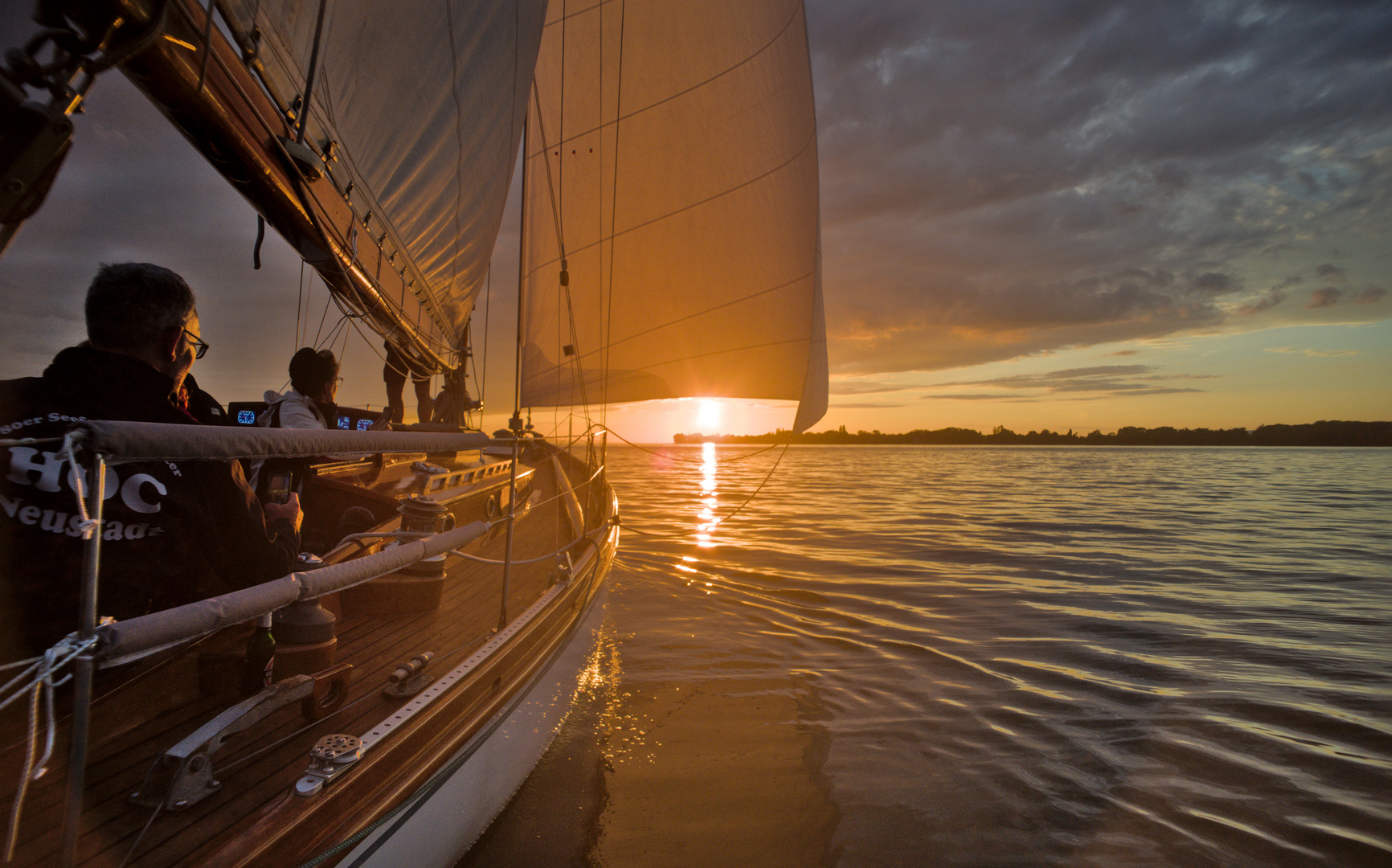 Segeln in den Sunset mit der HOC