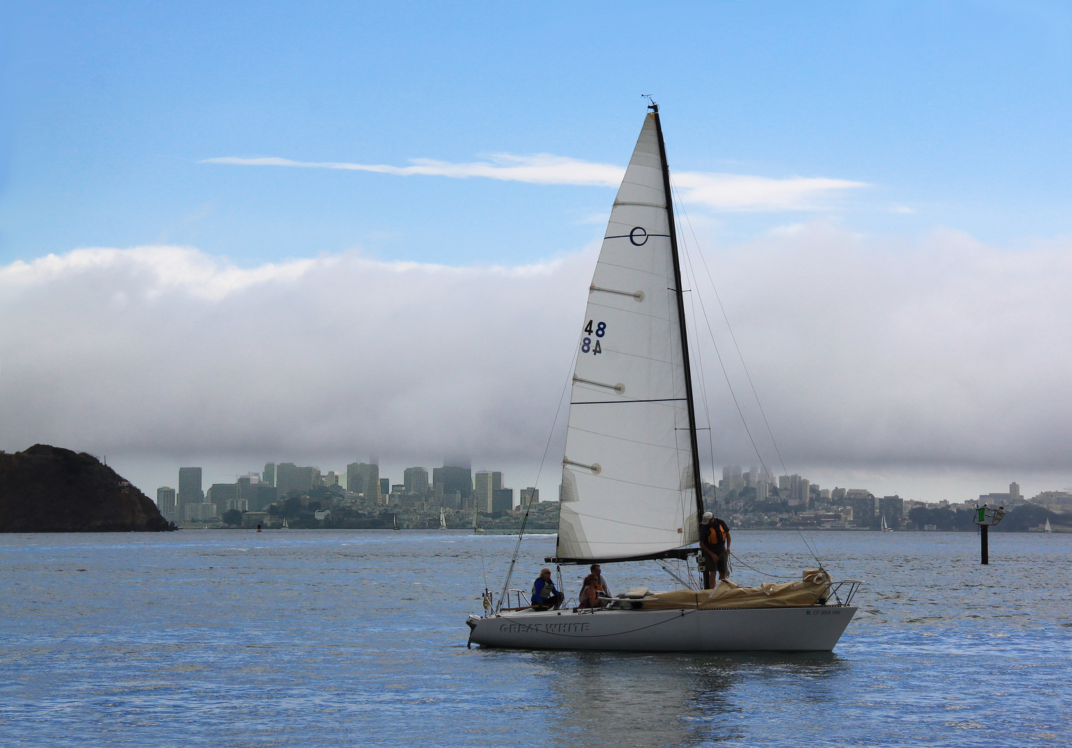 Segeln in der San Francisco Bay