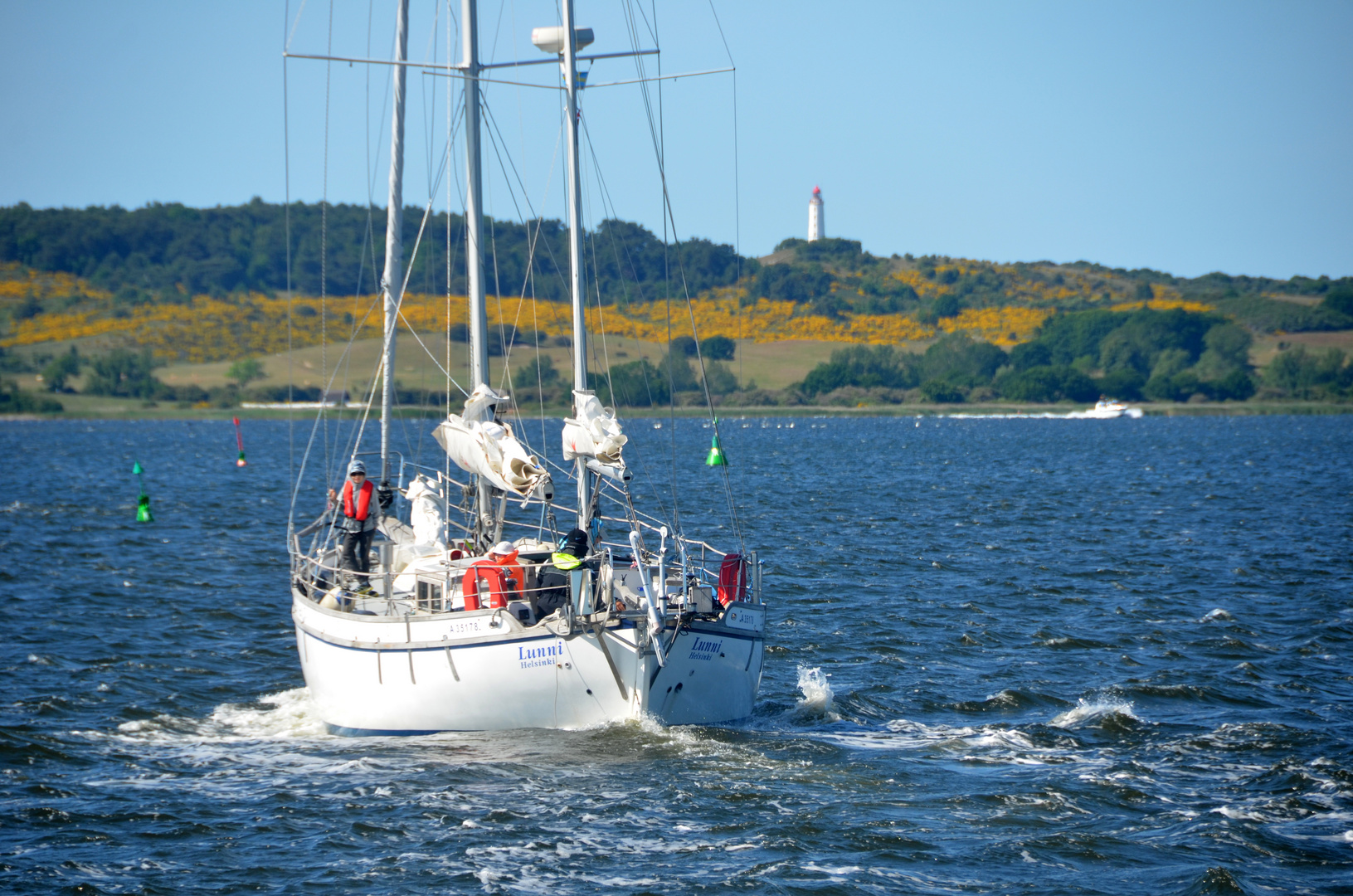 Segeln nach Hiddensee