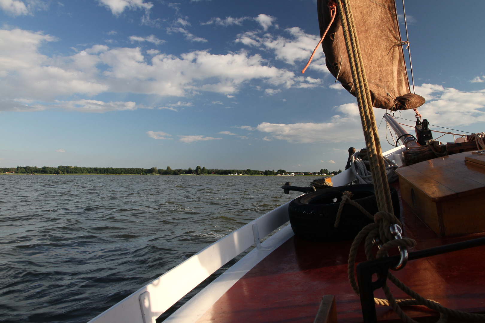 Segeln nach Wiek auf dem Darß