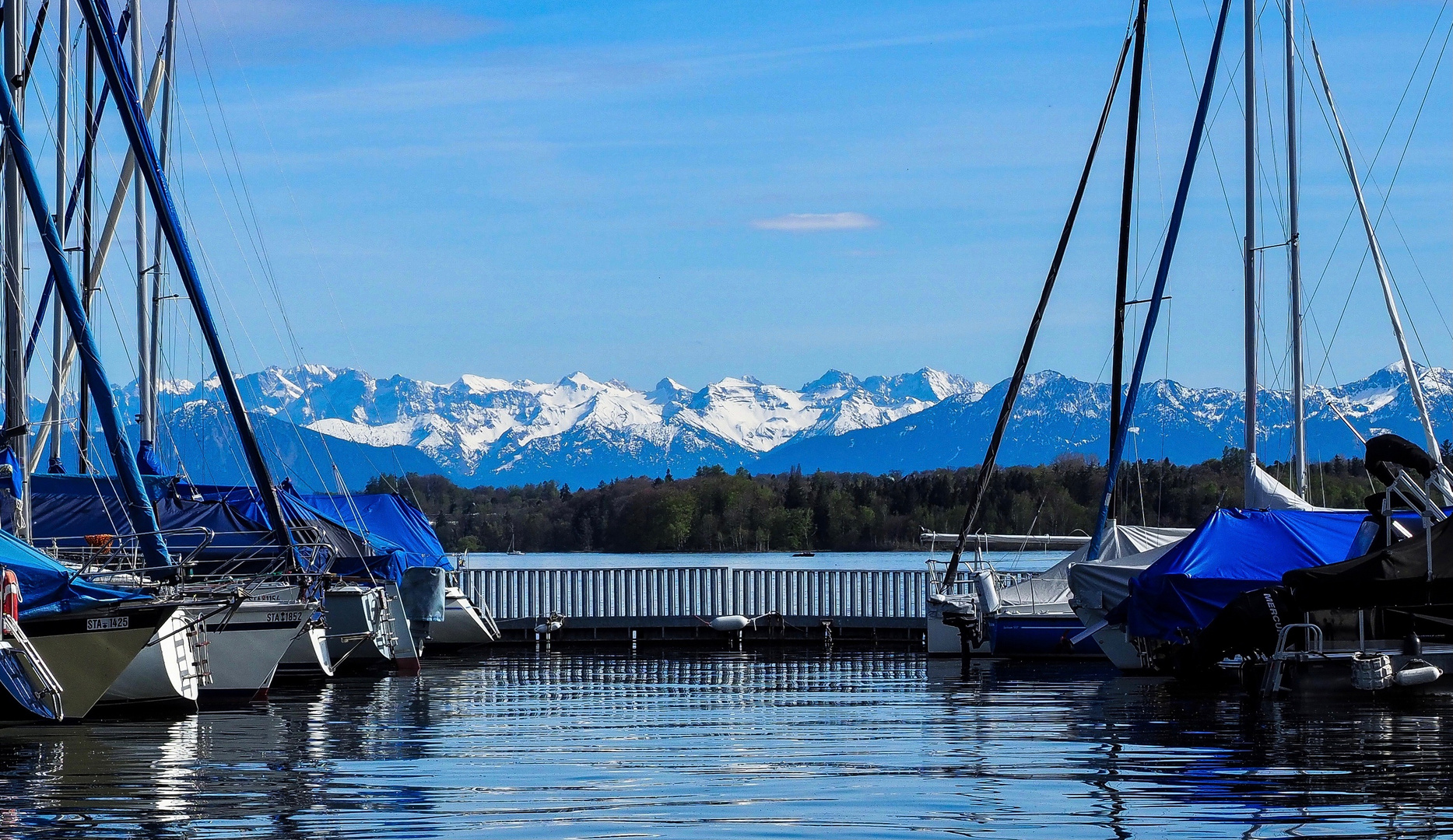 Segeln oder Ski fahren