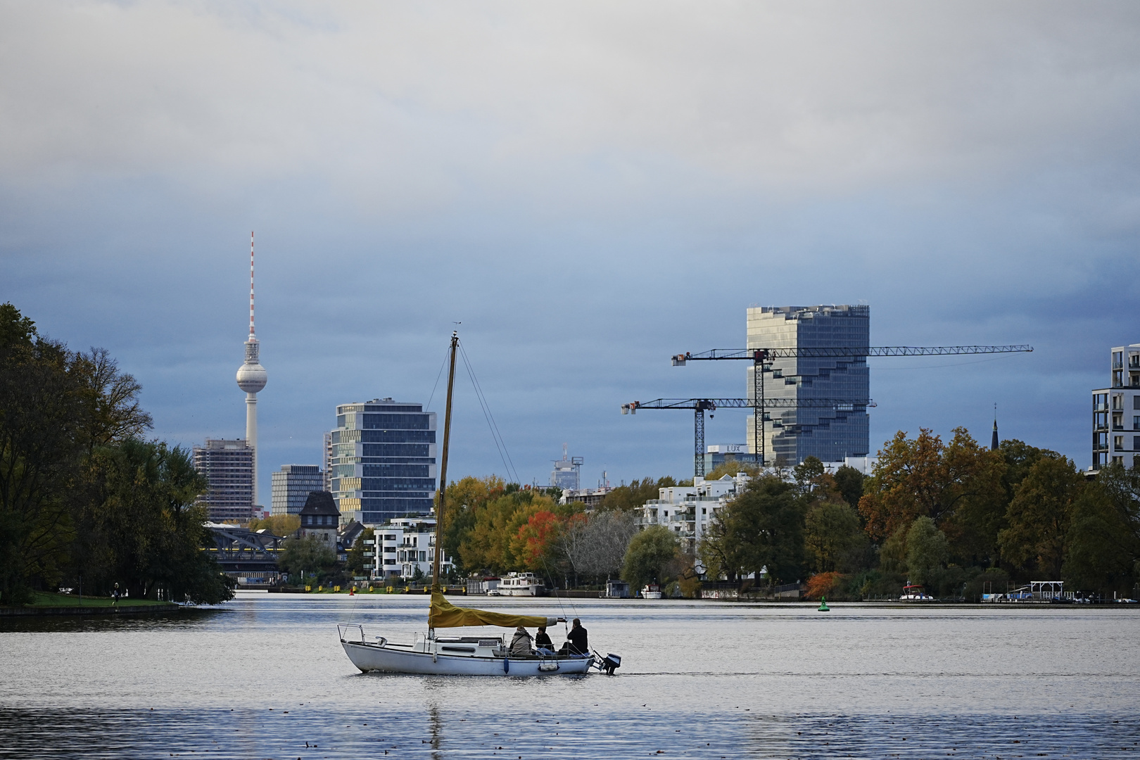 Segeln vor Berlin